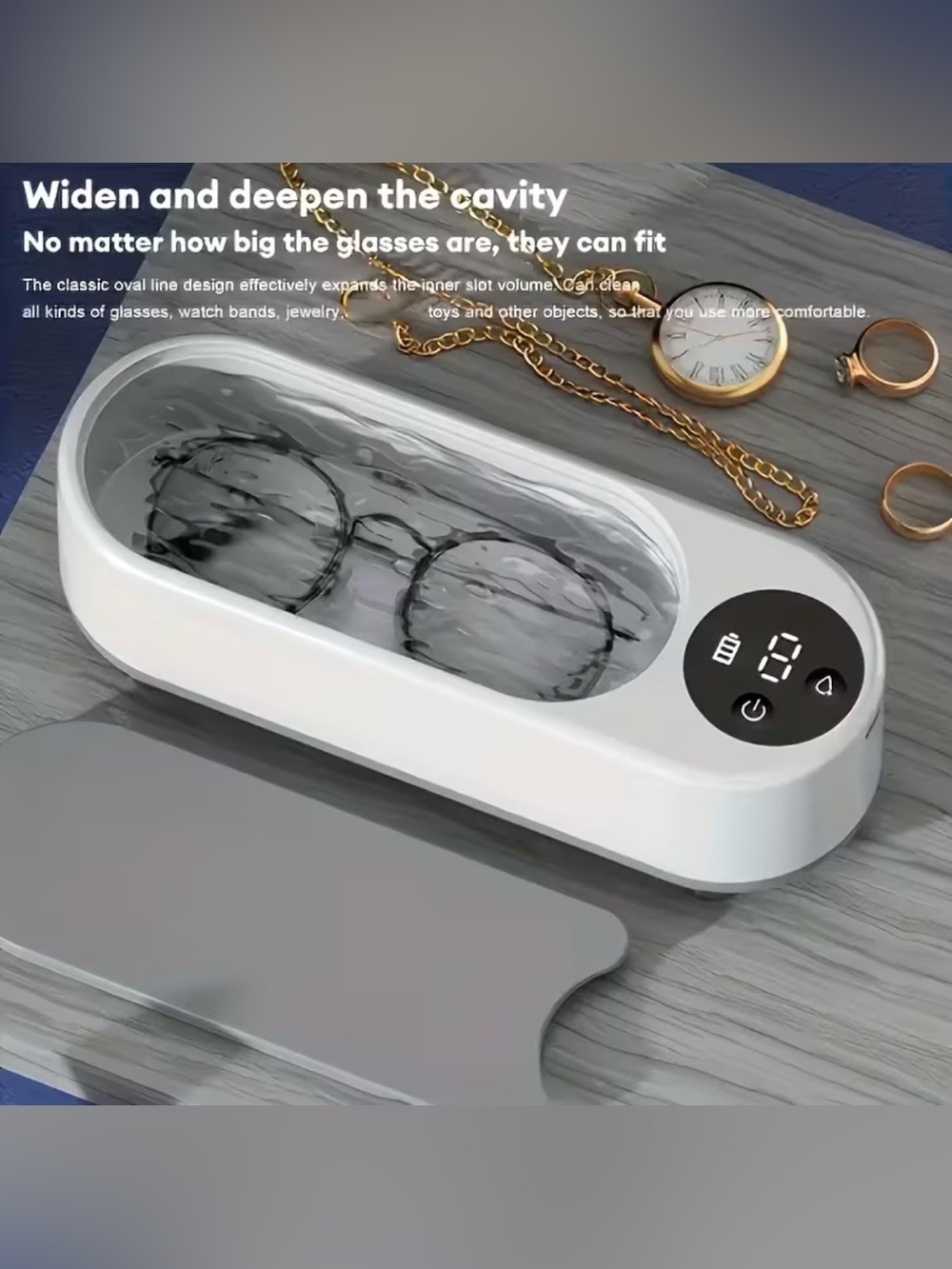 Ultrasonic Cleaner - Compact & Portable - Picture 6 of 12